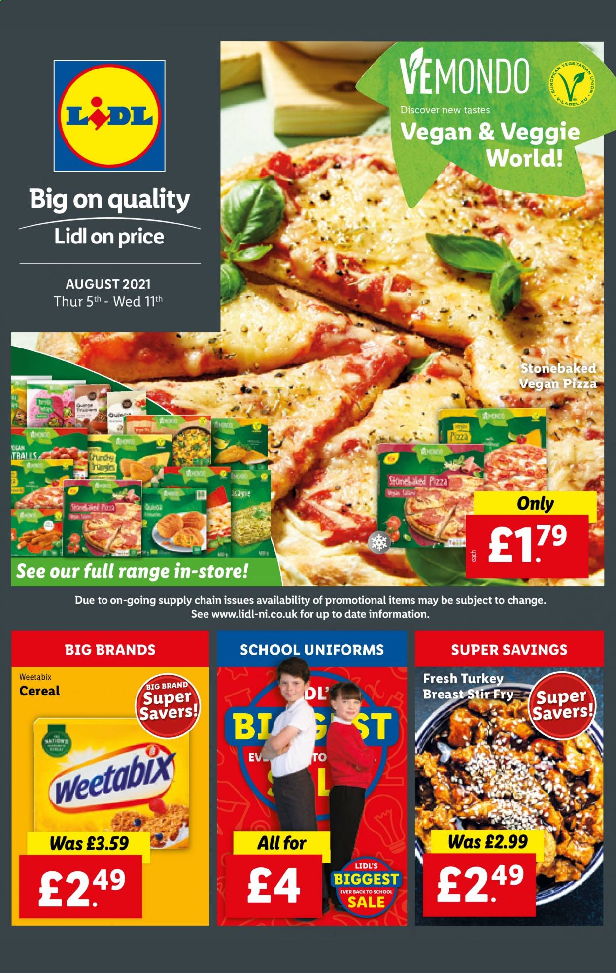 Lidl offer  - 5.8.2021 - 11.8.2021. Page 1.