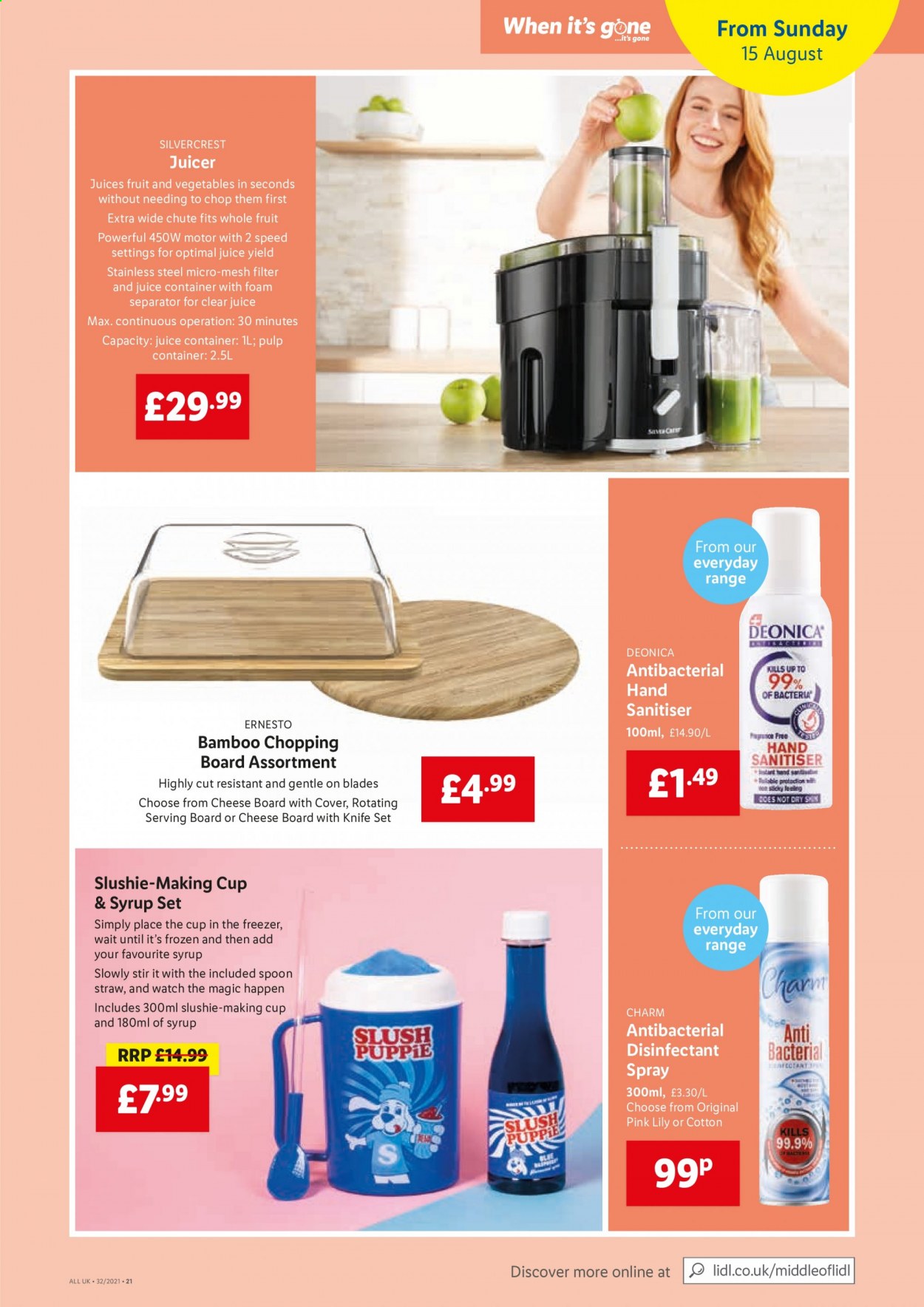 Lidl offer  - 12.8.2021 - 18.8.2021. Page 19.