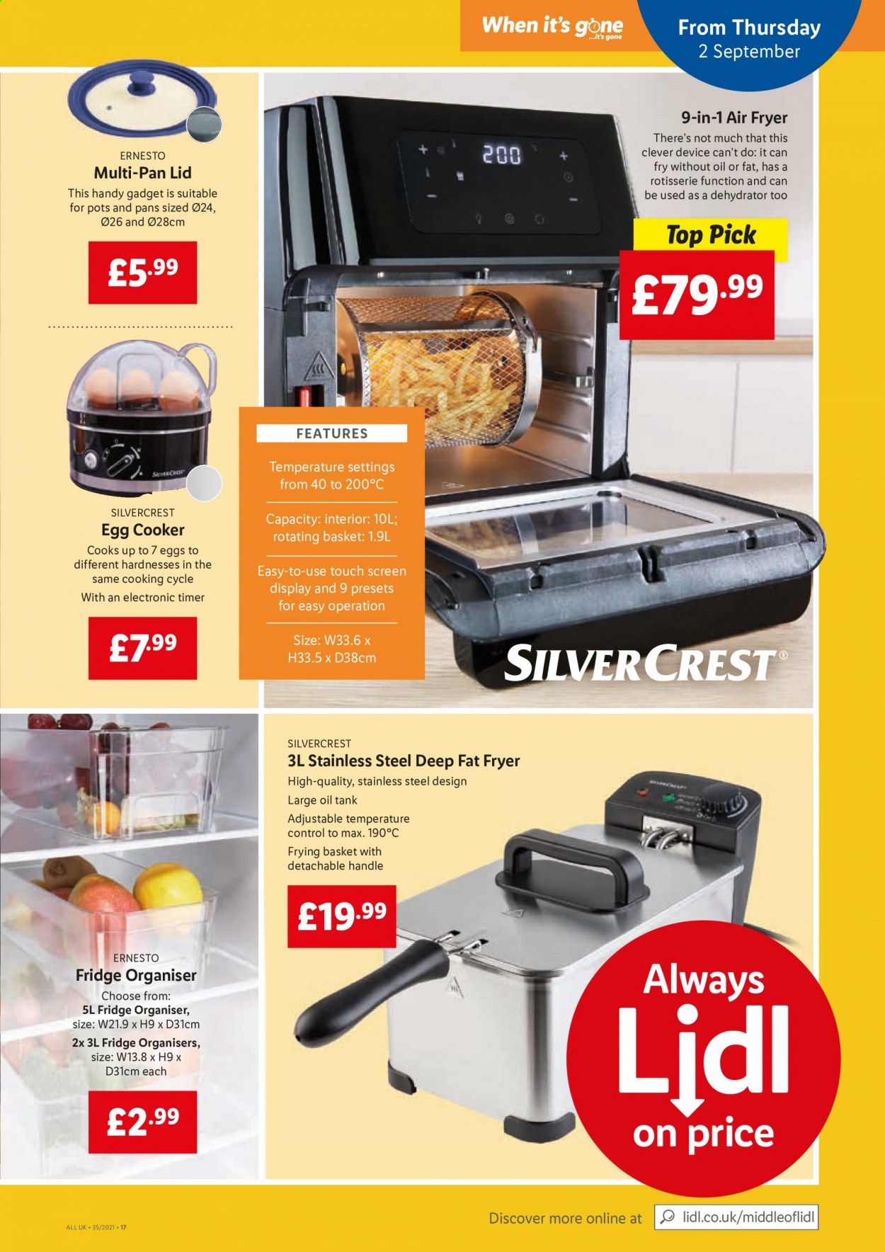 Lidl offer  - 2.9.2021 - 2.9.2021. Page 9.