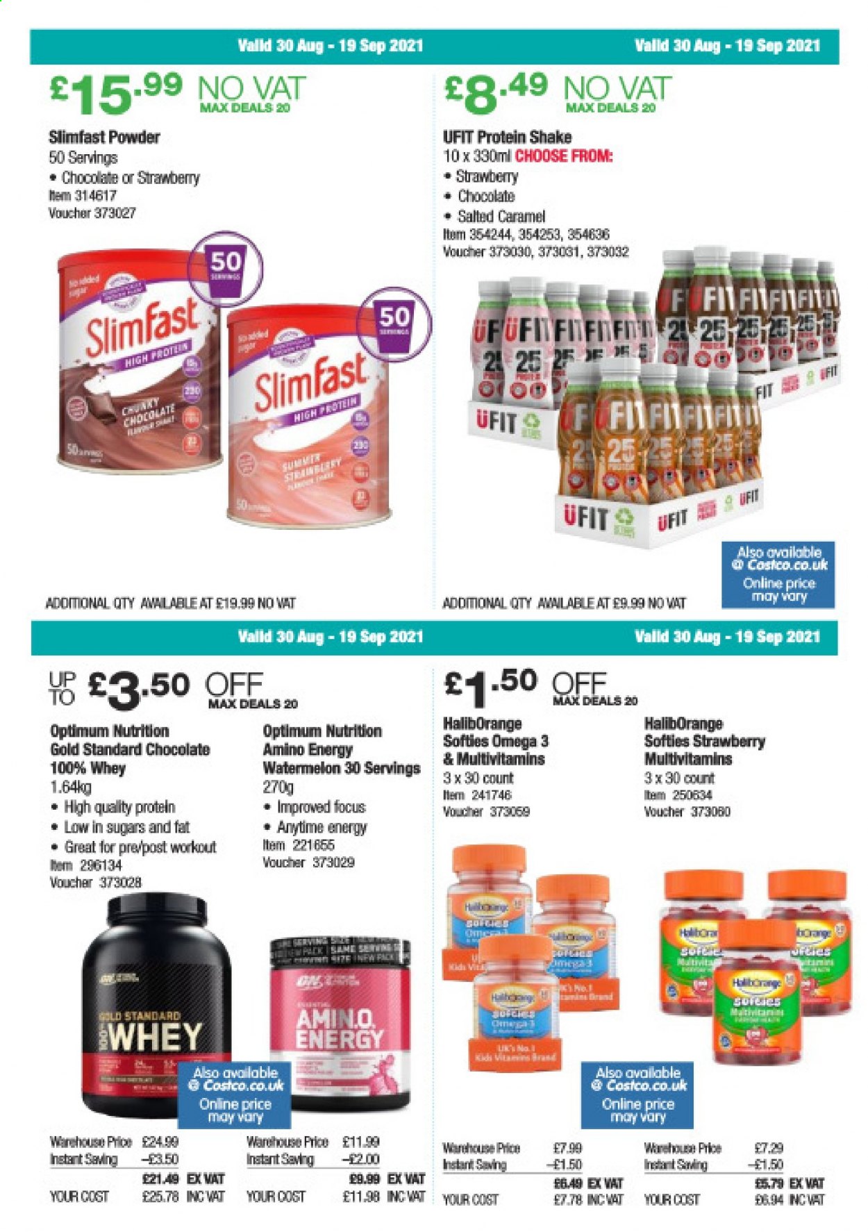 Costco offer  - 30.8.2021 - 19.9.2021. Page 13.