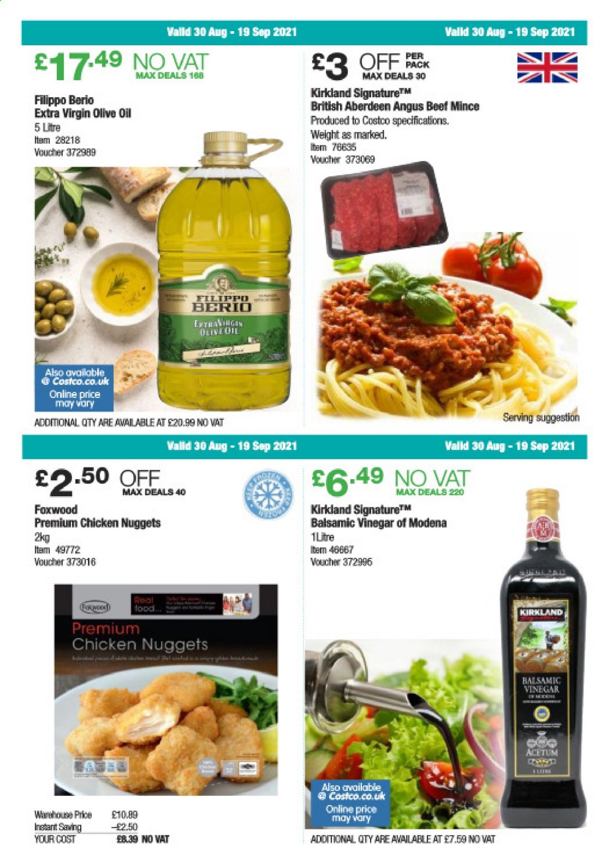 Costco offer  - 30.8.2021 - 19.9.2021. Page 14.