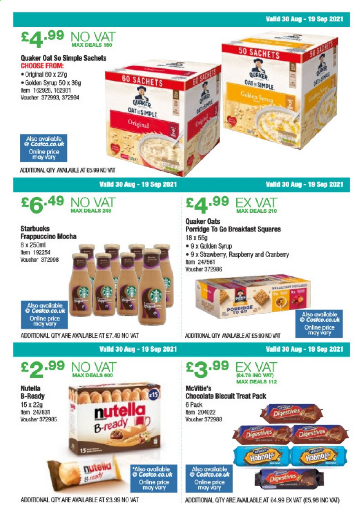 Costco offer  - 30.8.2021 - 19.9.2021. Page 16.