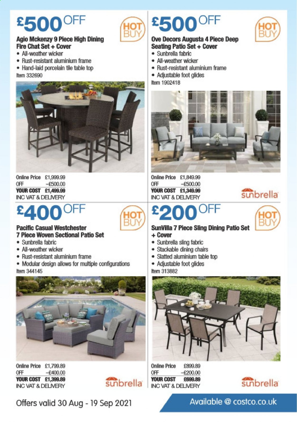 Costco offer  - 30.8.2021 - 19.9.2021. Page 21.