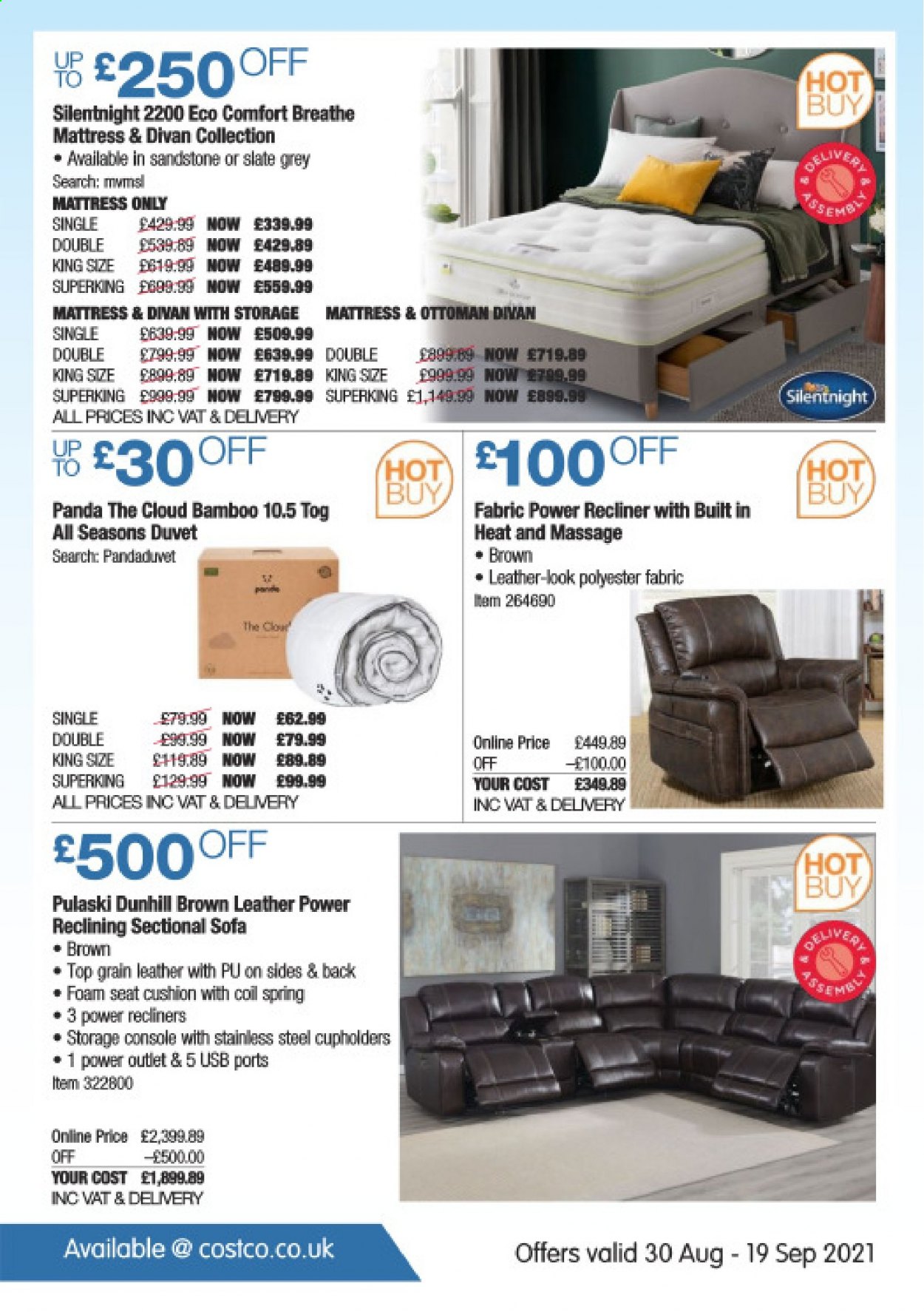 Costco offer  - 30.8.2021 - 19.9.2021. Page 22.