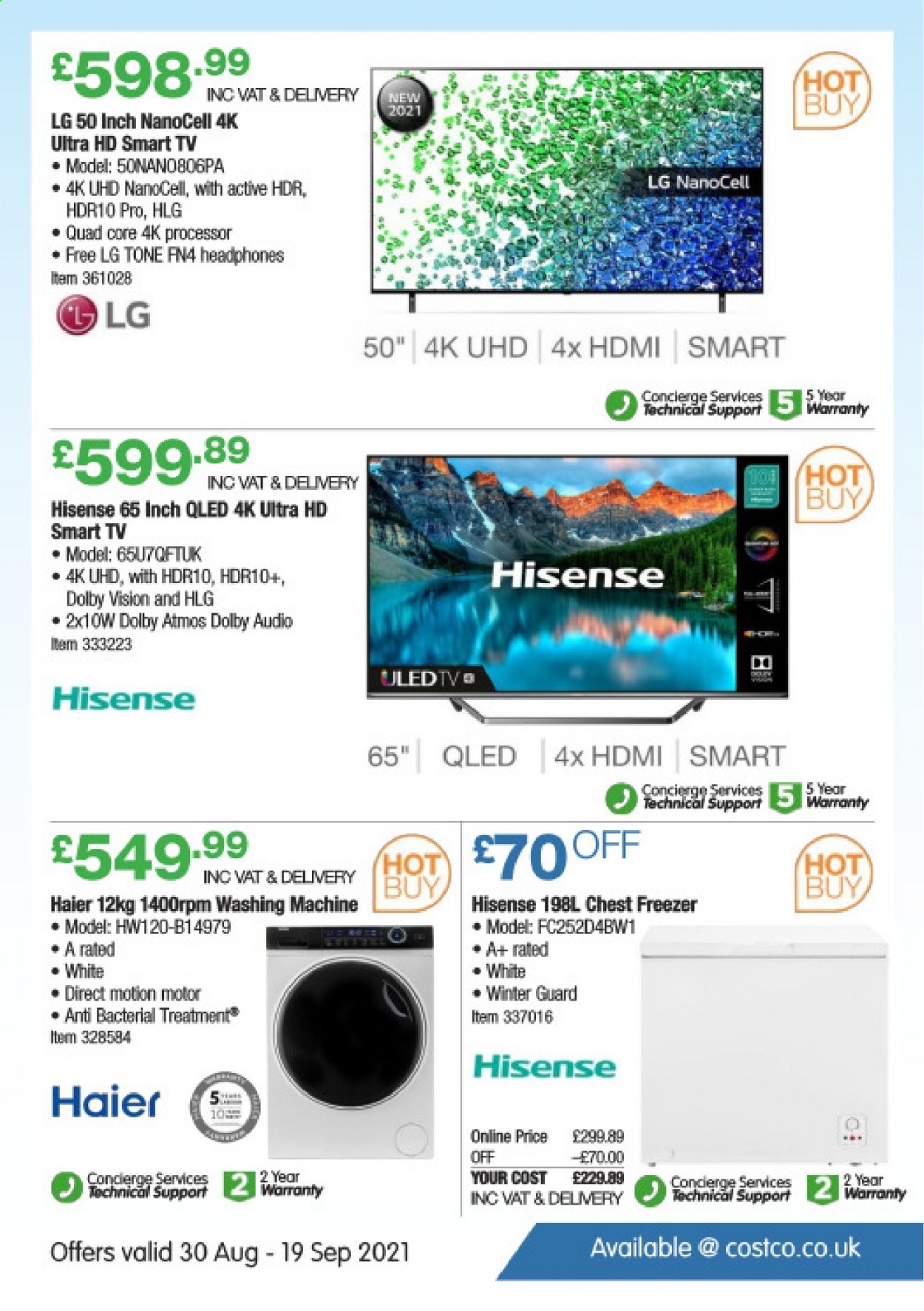 Costco offer  - 30.8.2021 - 19.9.2021. Page 23.