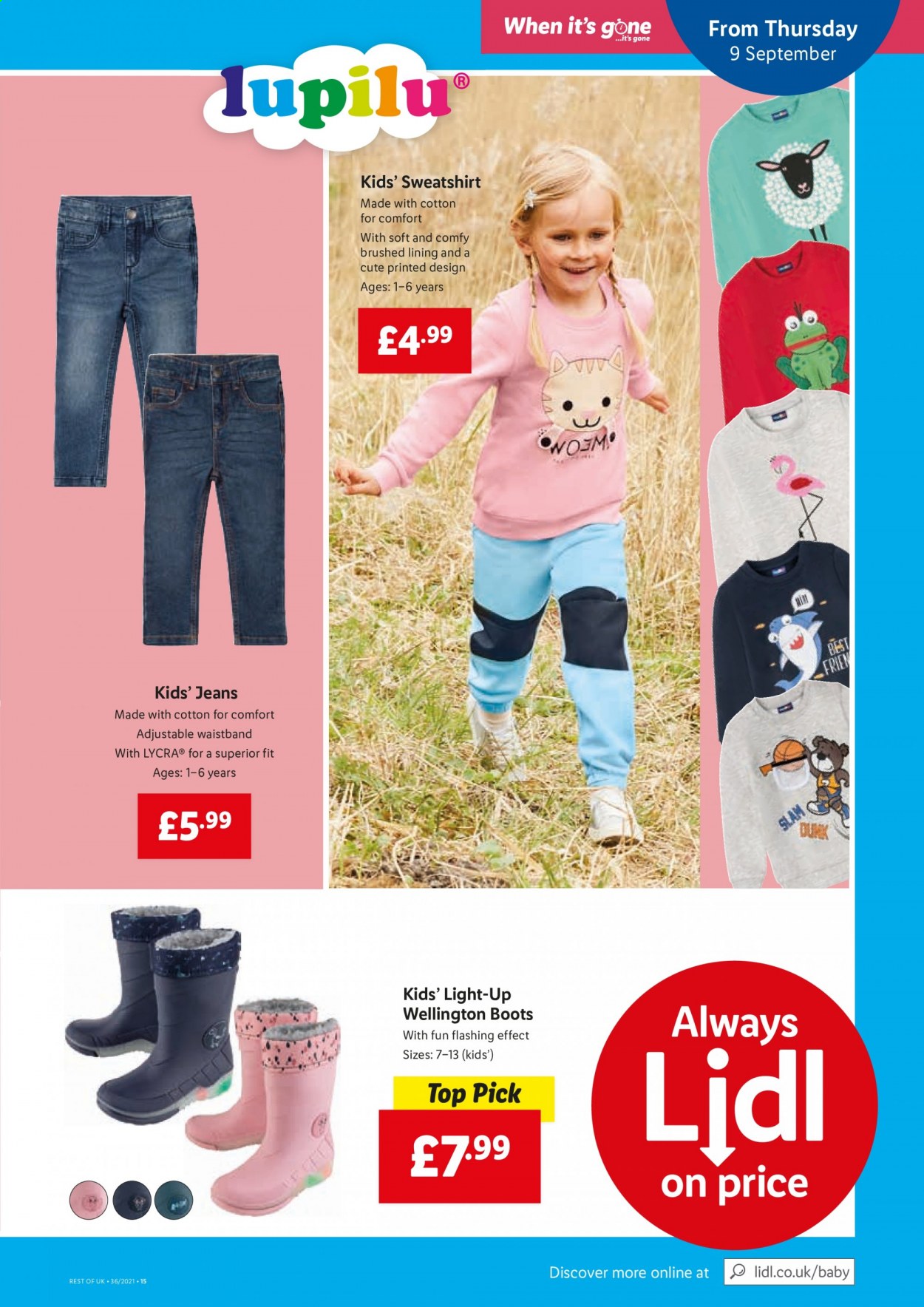 Lidl offer  - 9.9.2021 - 15.9.2021. Page 13.