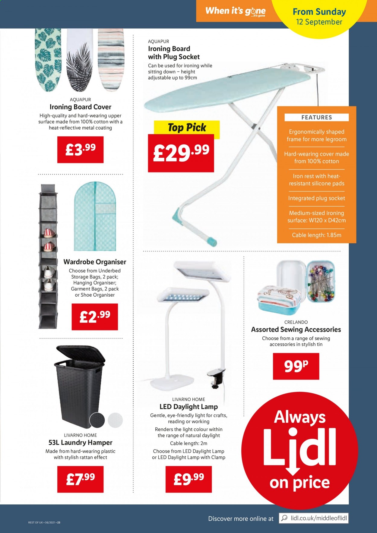 Lidl offer  - 9.9.2021 - 15.9.2021. Page 21.