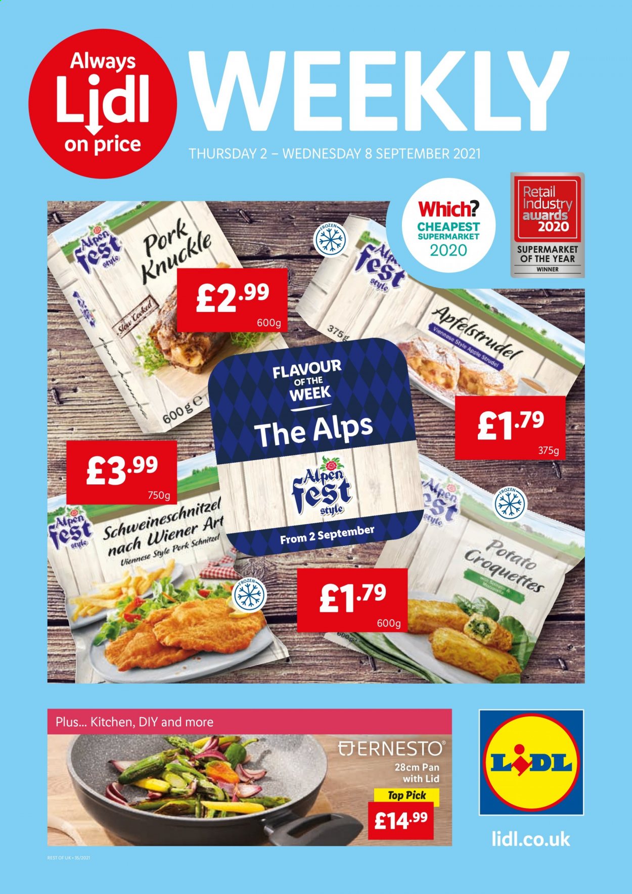 Lidl offer  - 2.9.2021 - 8.9.2021. Page 1.