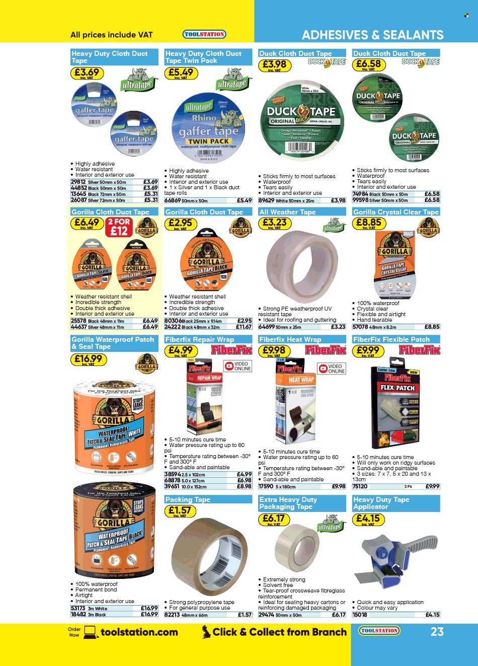 Toolstation offer . Page 23.
