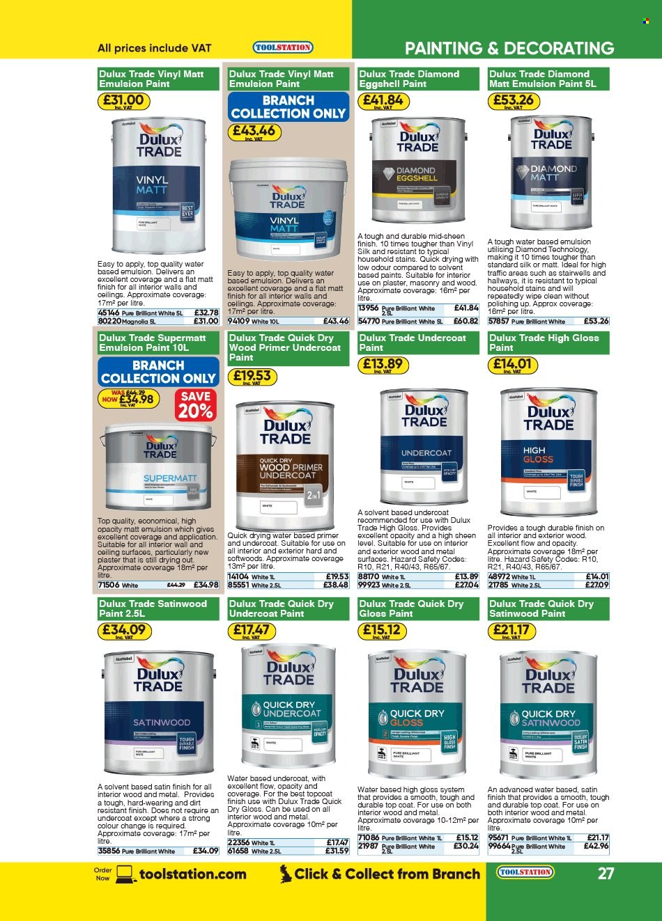 Toolstation offer . Page 27.