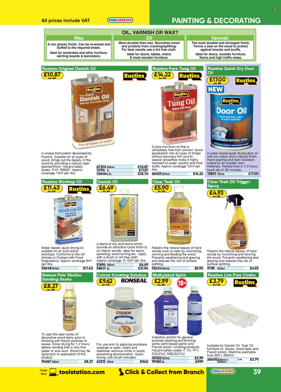 Toolstation offer . Page 39.