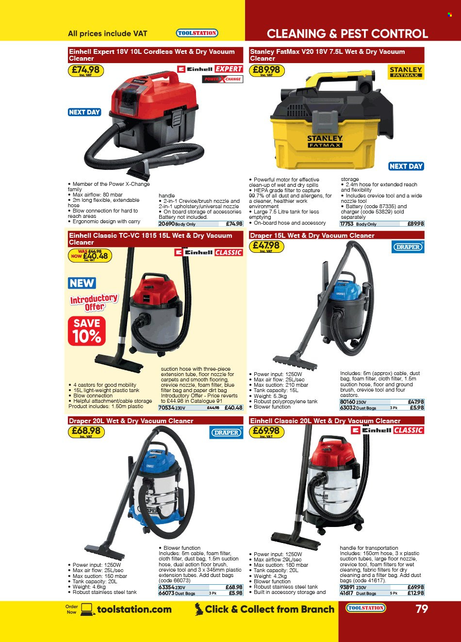 Toolstation offer . Page 79.