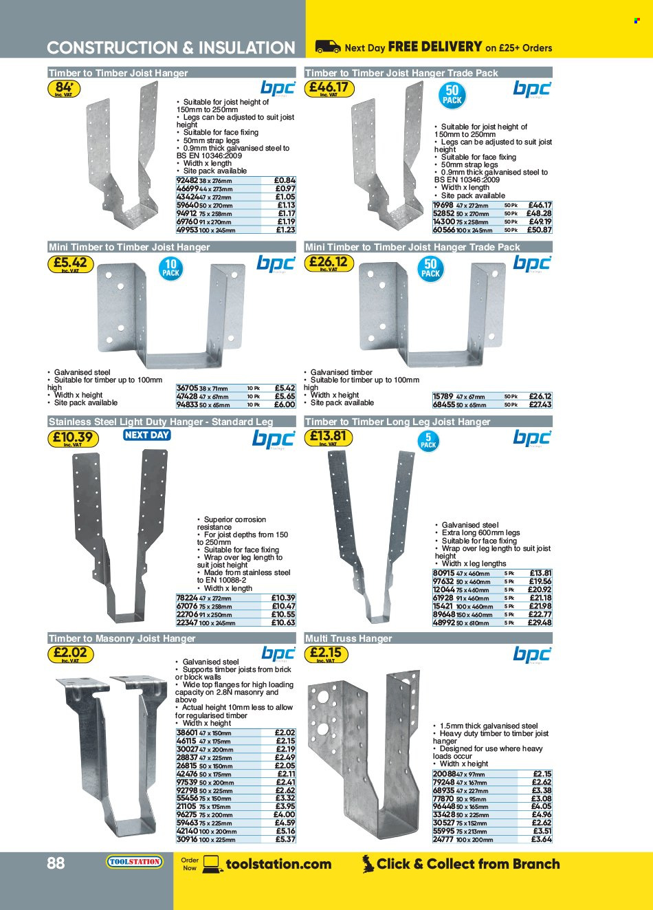 Toolstation offer . Page 88.