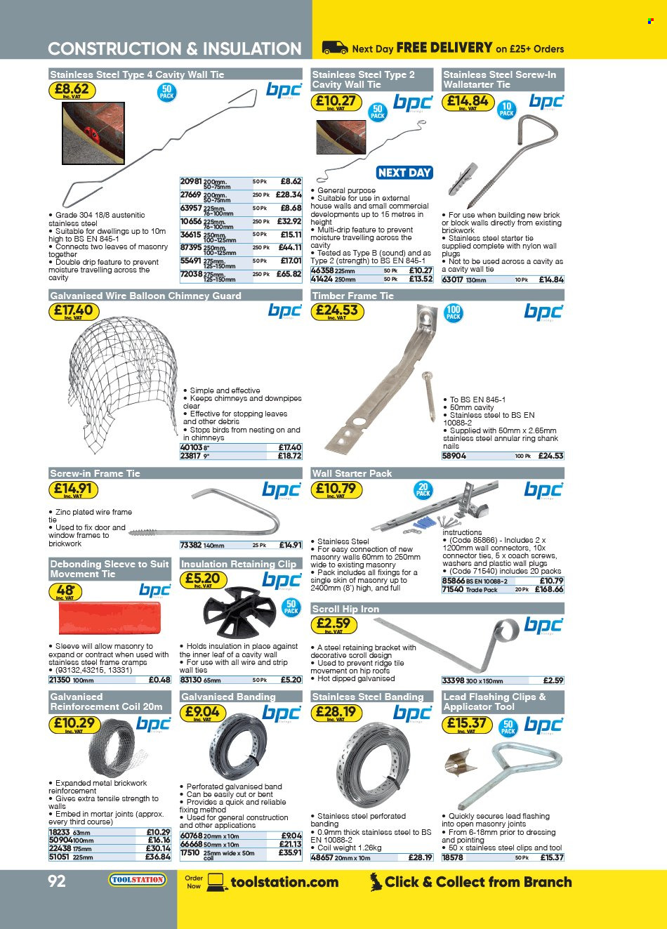 Toolstation offer . Page 92.