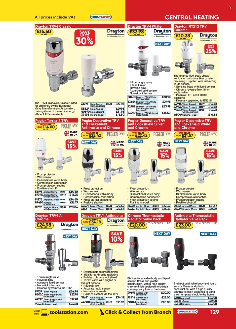Toolstation offer . Page 129.