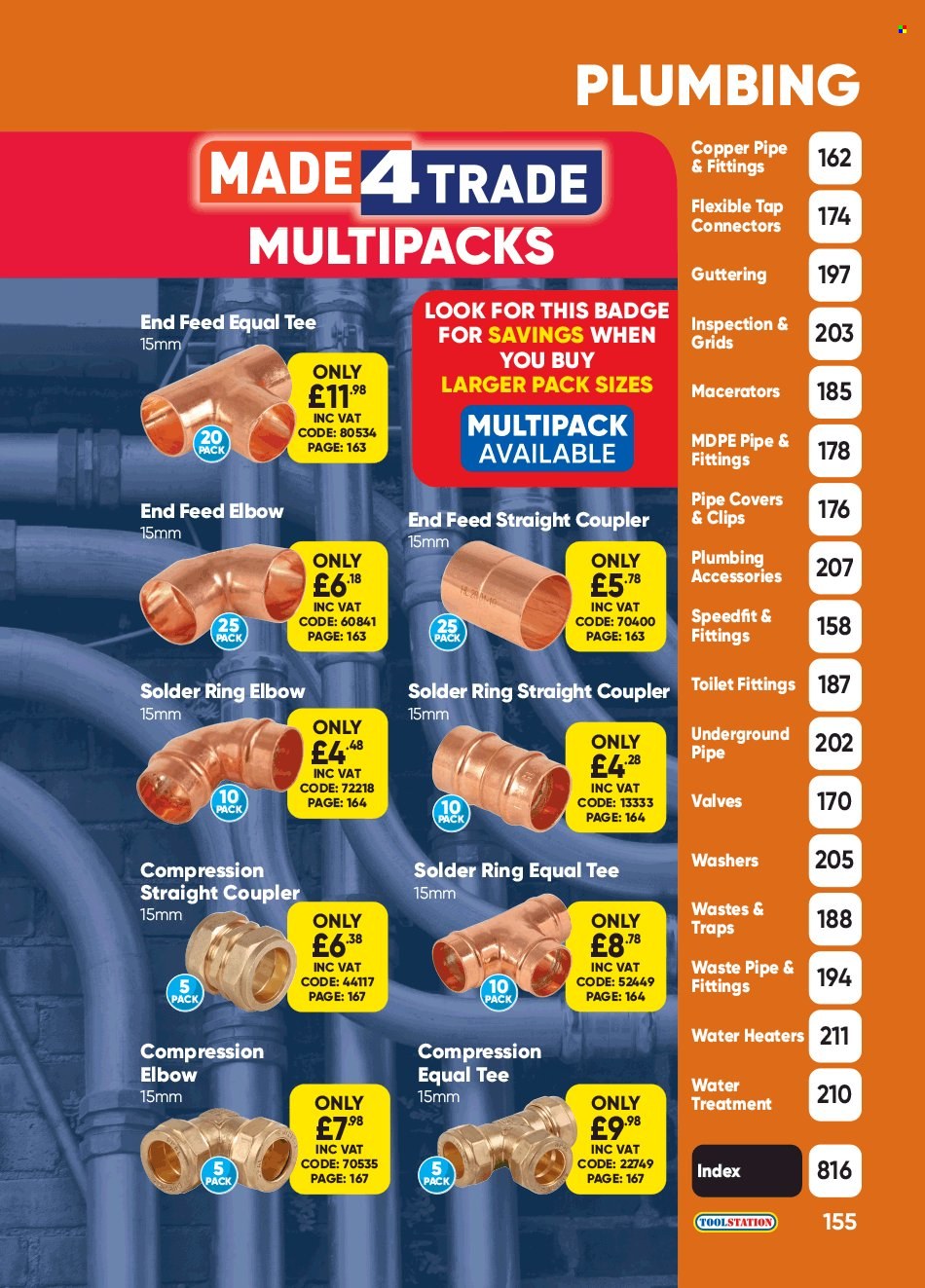 Toolstation offer . Page 155.