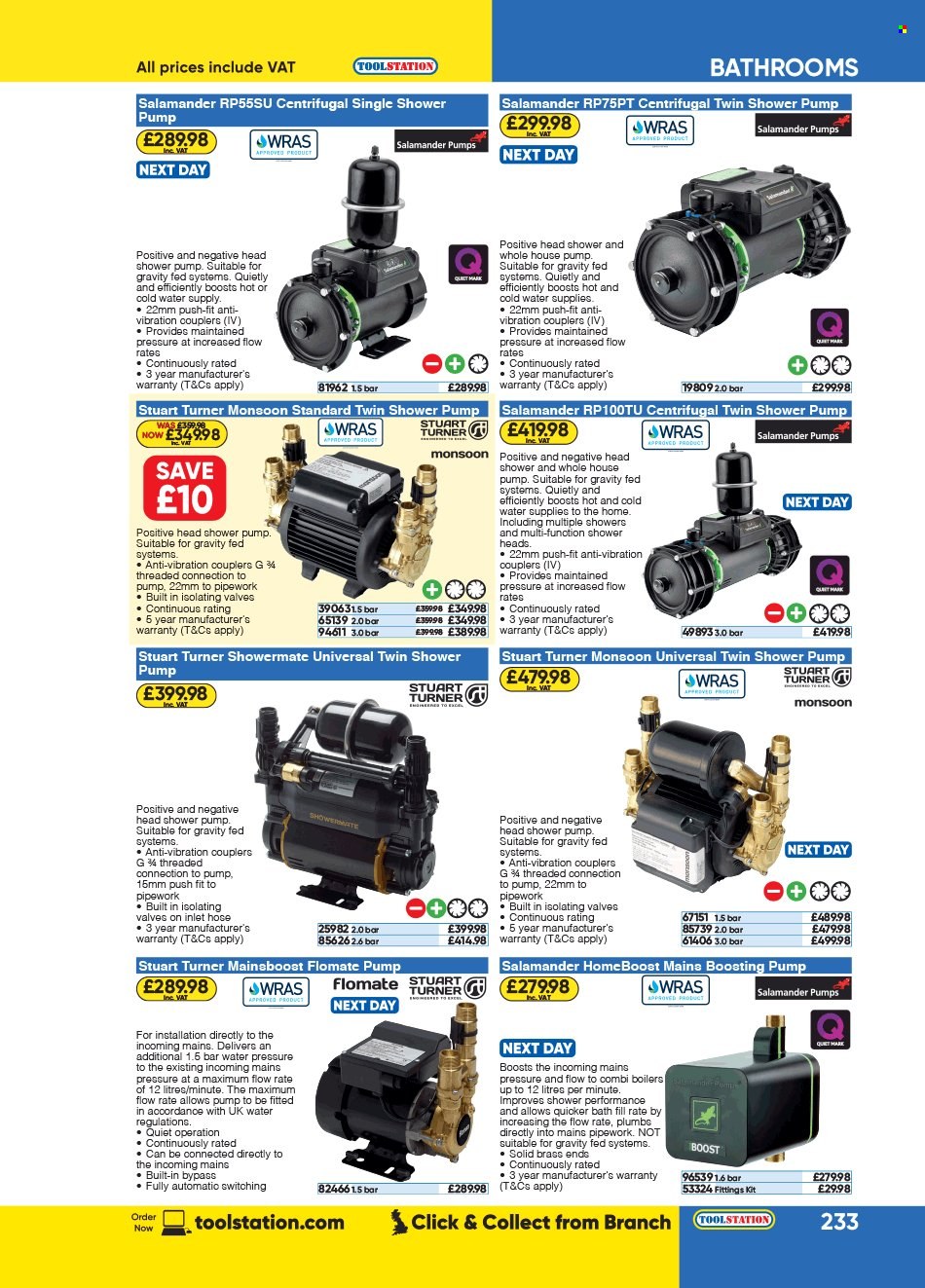 Toolstation offer . Page 233.