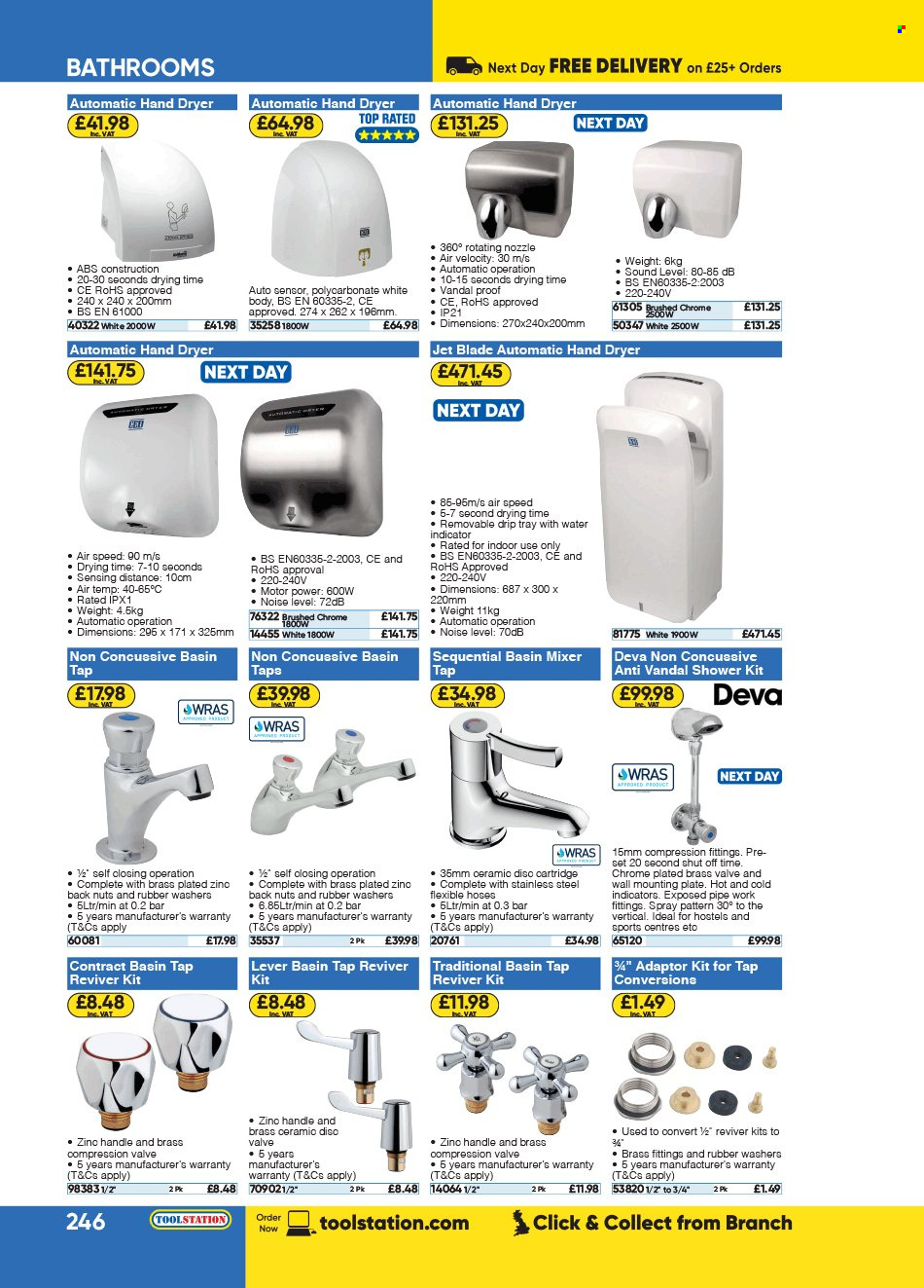 Toolstation offer . Page 246.