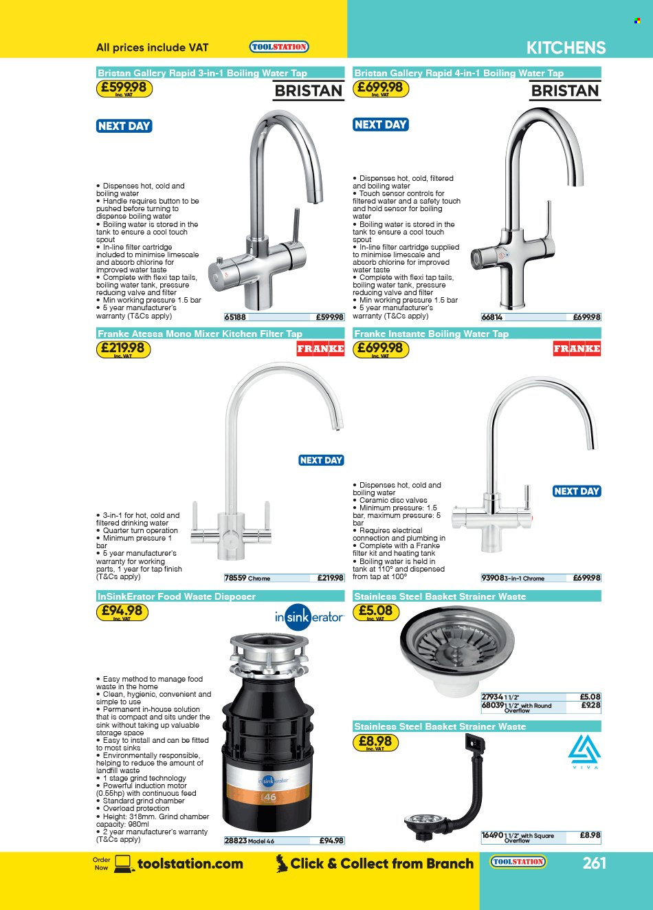 Toolstation offer . Page 261.