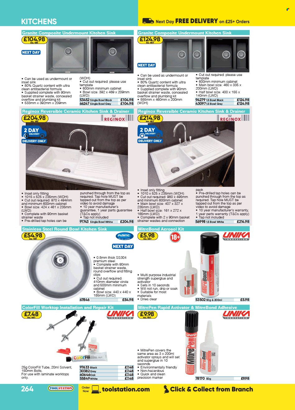 Toolstation offer . Page 264.