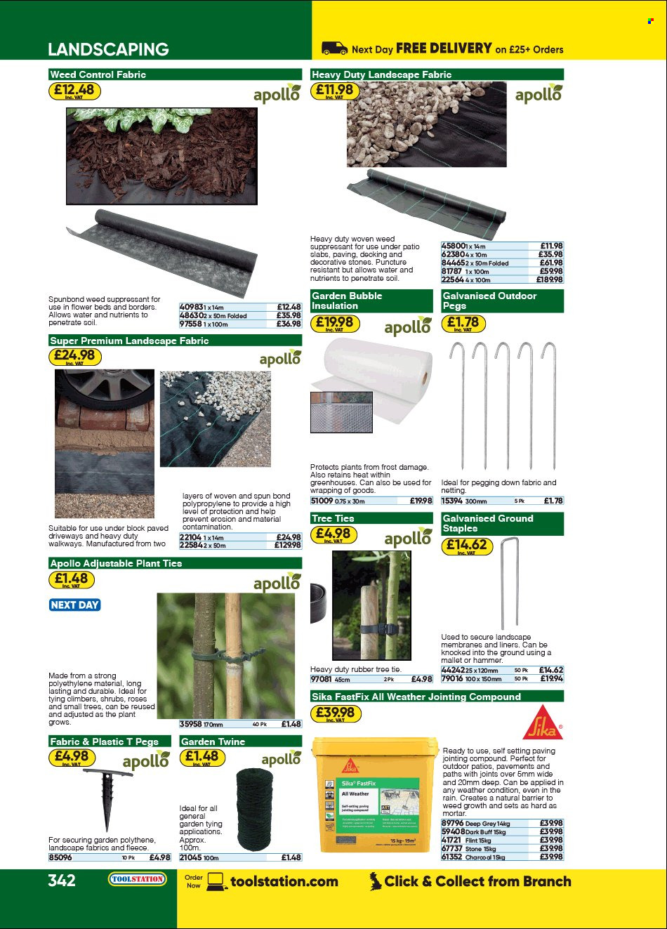 Toolstation offer . Page 342.