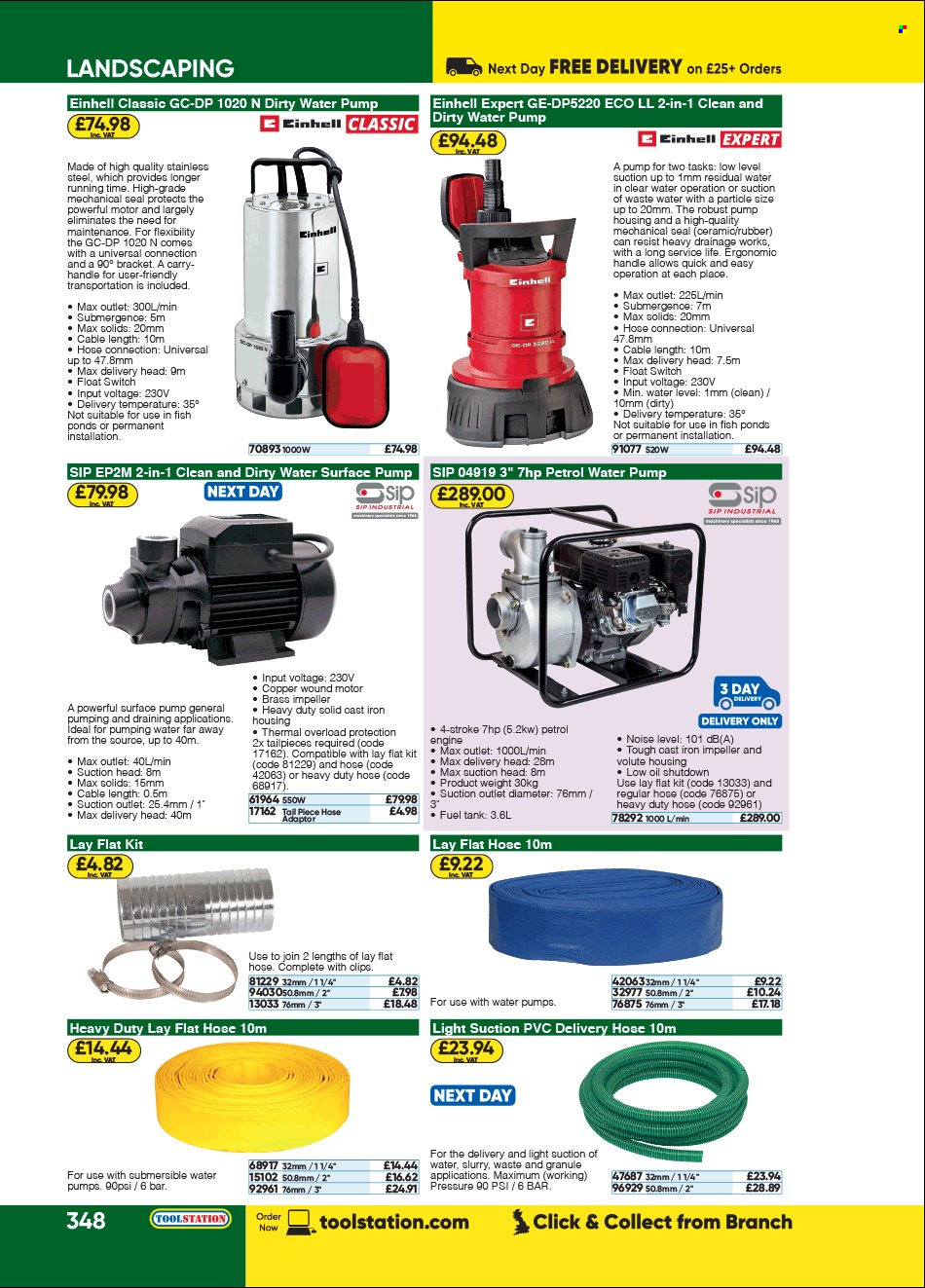 Toolstation offer . Page 348.