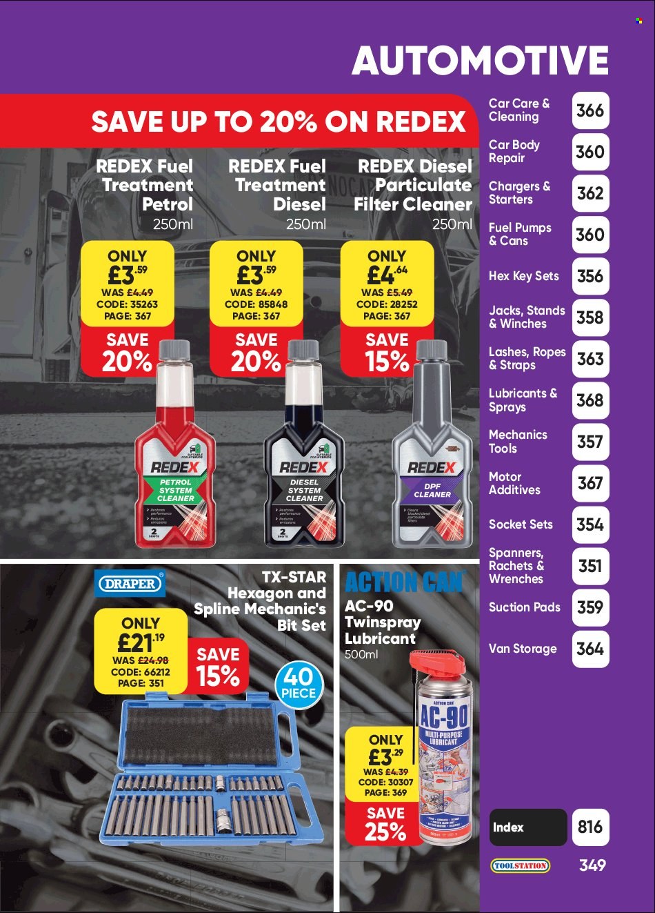 Toolstation offer . Page 349.