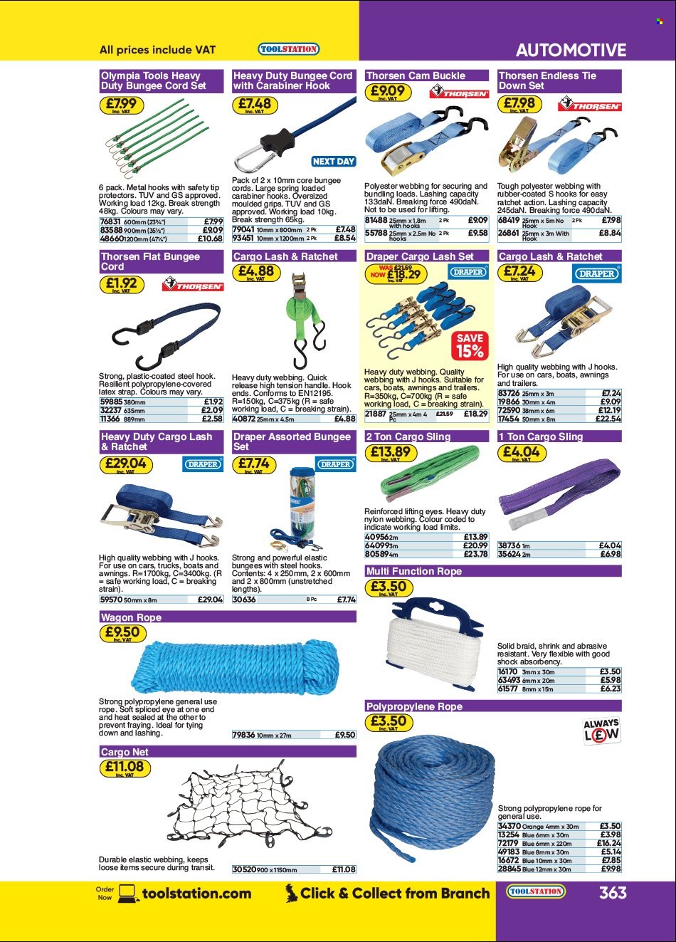 Toolstation offer . Page 363.