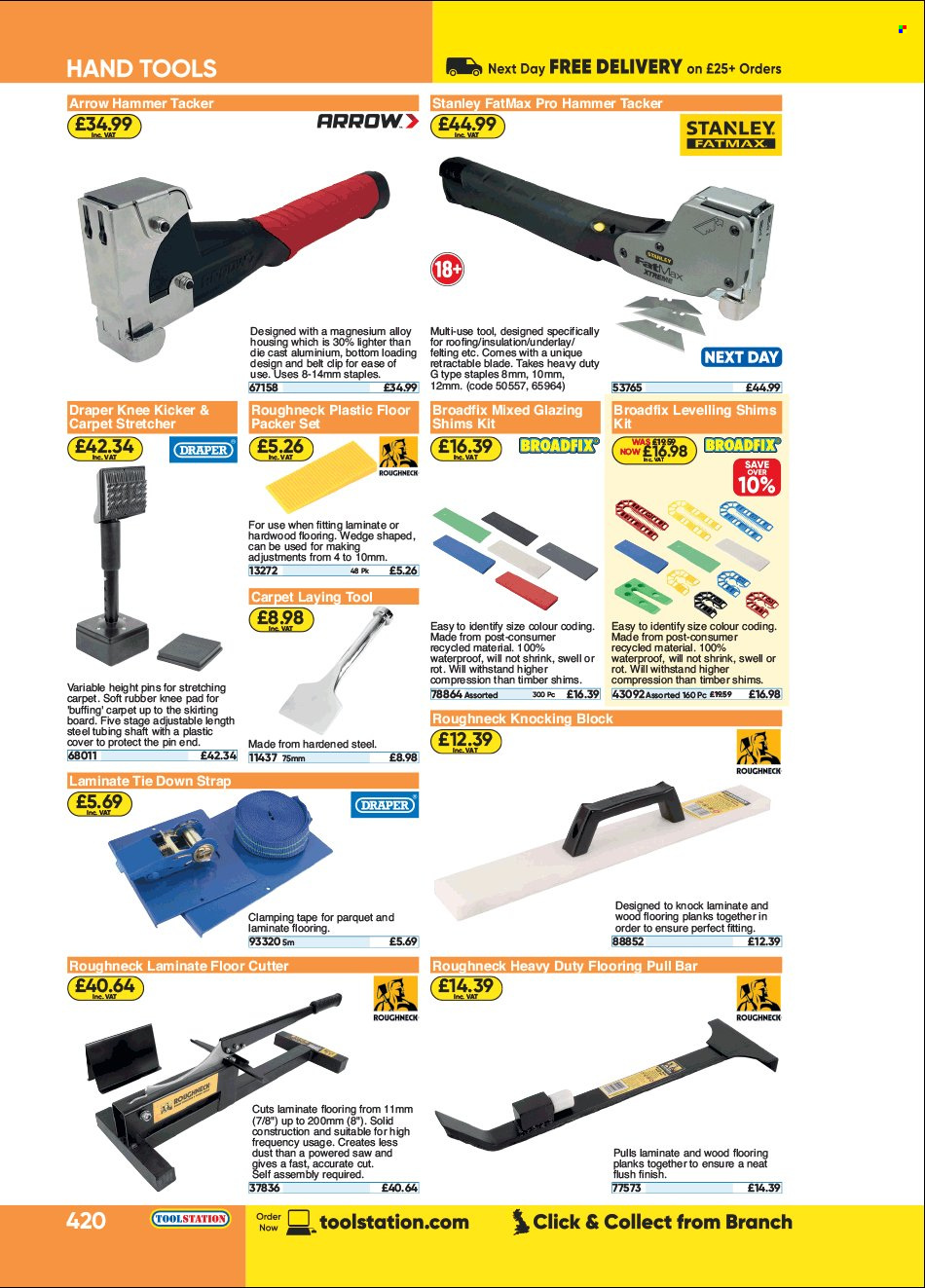 Toolstation offer . Page 420.