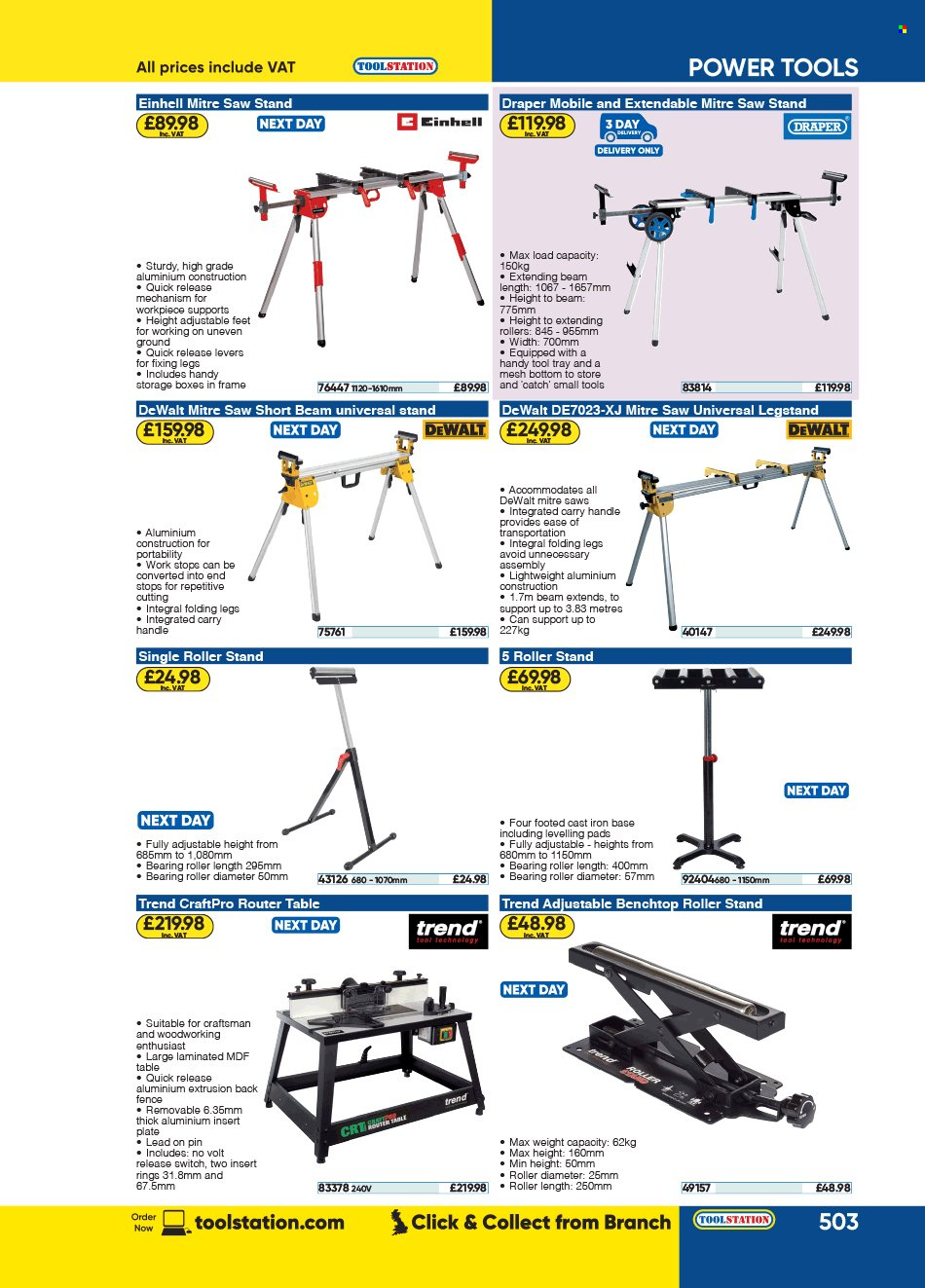 Toolstation offer . Page 503.