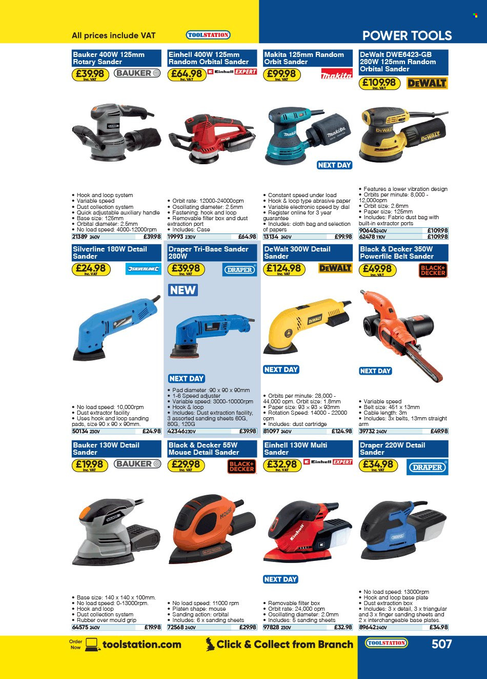Toolstation offer . Page 507.