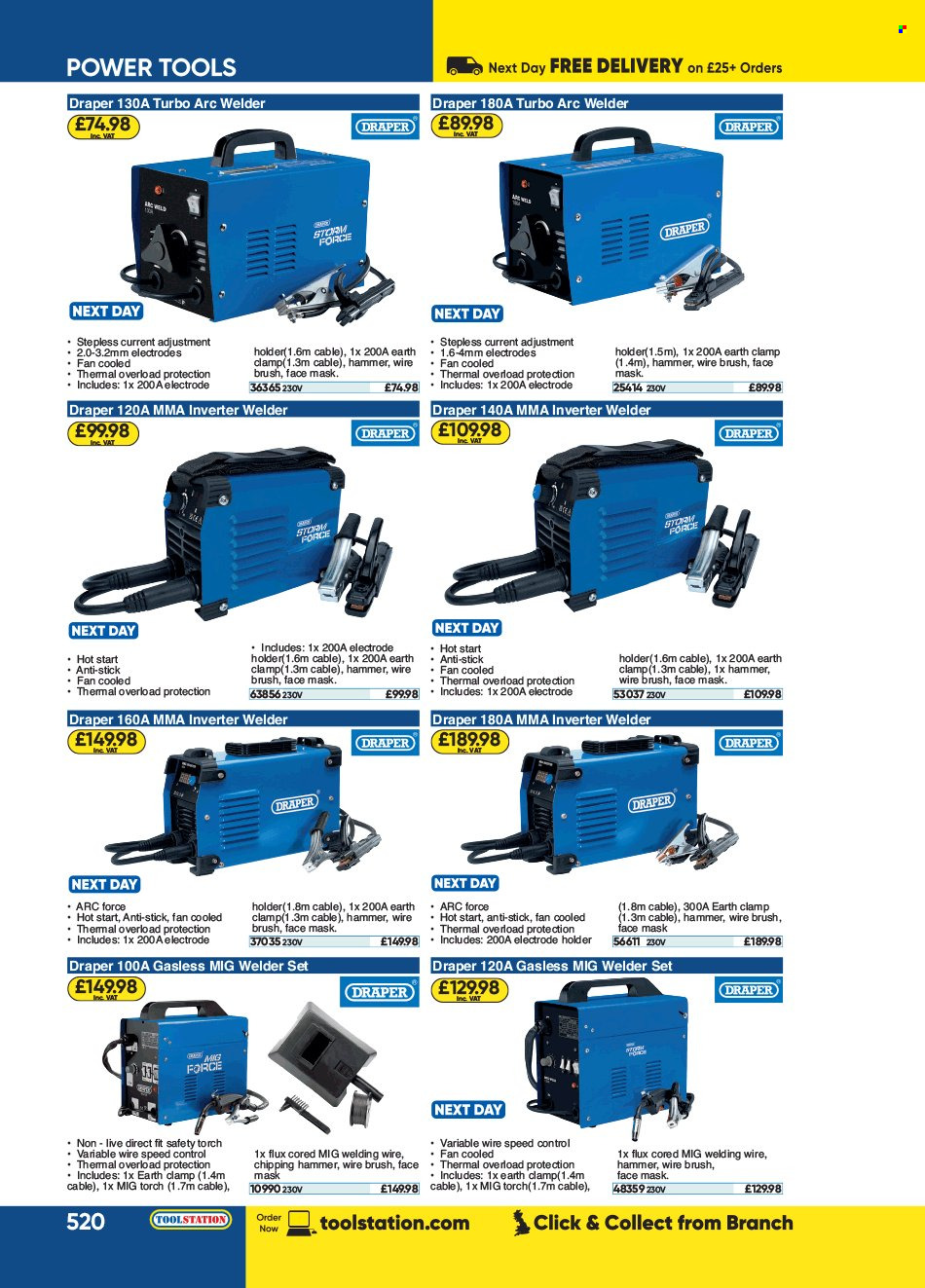 Toolstation offer . Page 520.