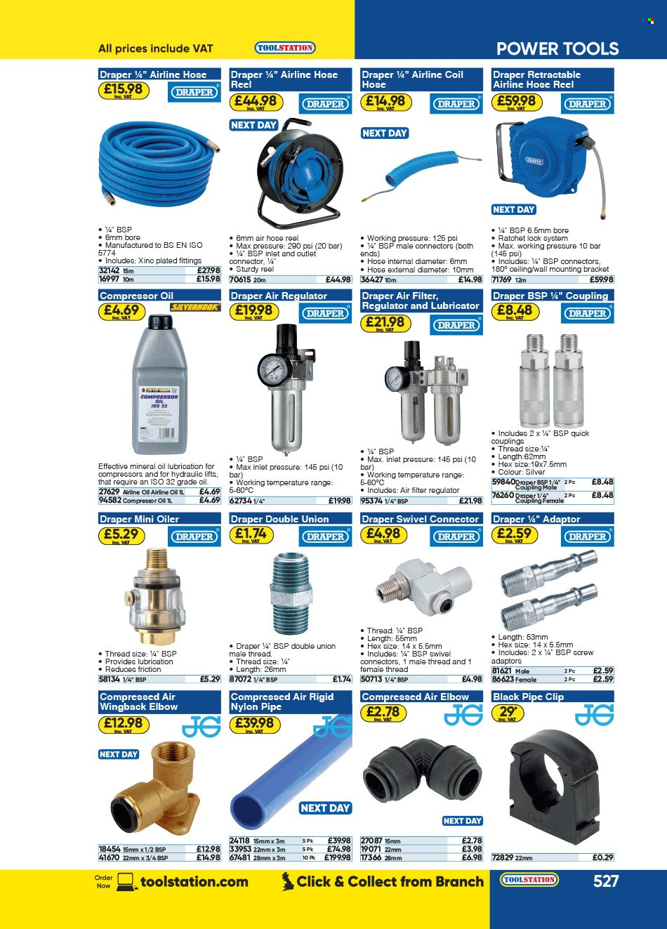 Toolstation offer . Page 527.