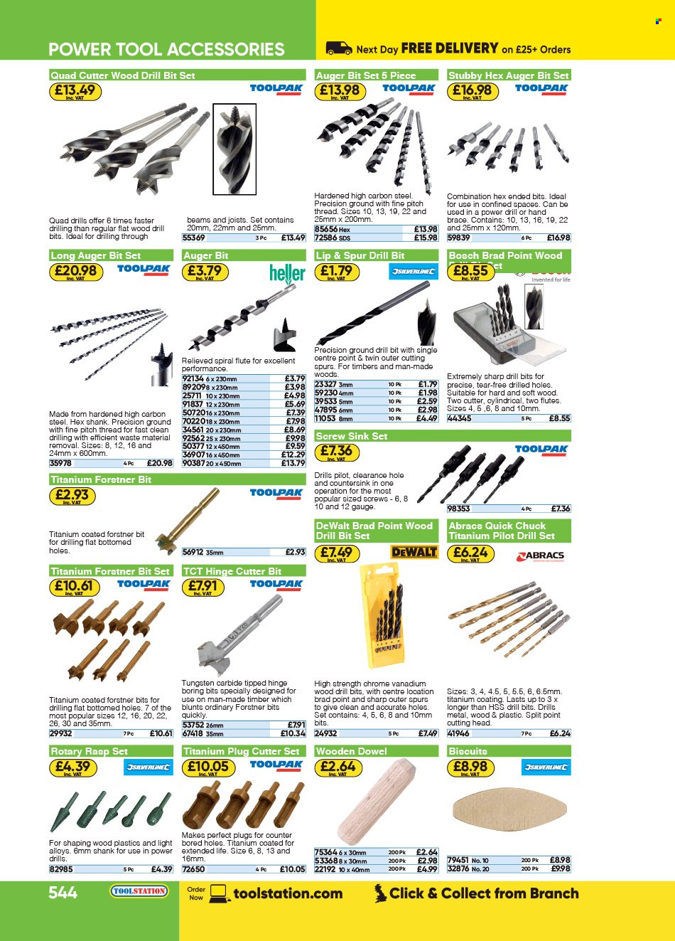 Toolstation offer . Page 544.