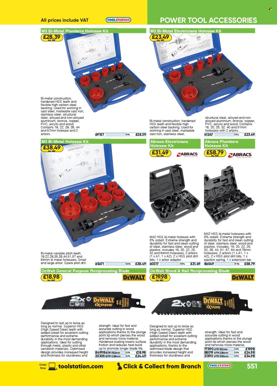 Toolstation offer . Page 551.