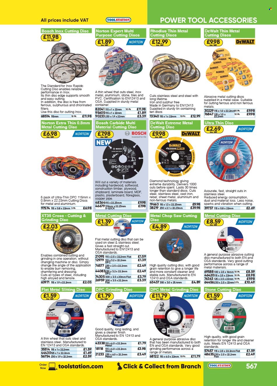Toolstation offer . Page 567.