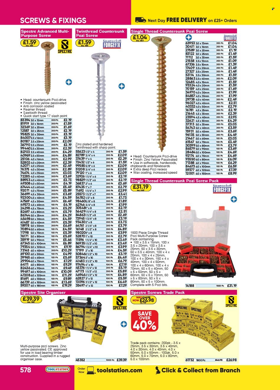 Toolstation offer . Page 578.