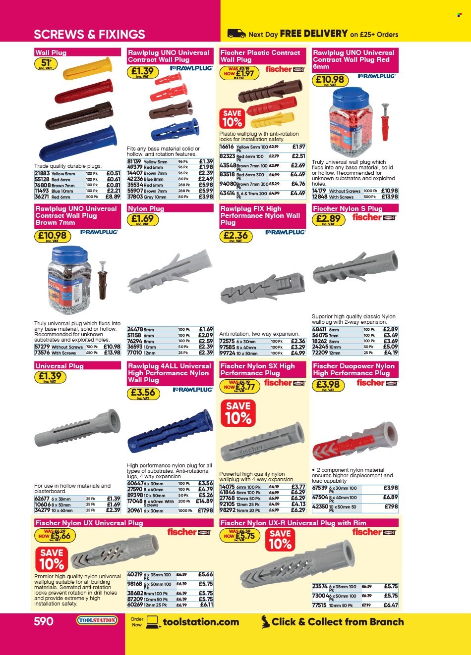 Toolstation offer . Page 590.