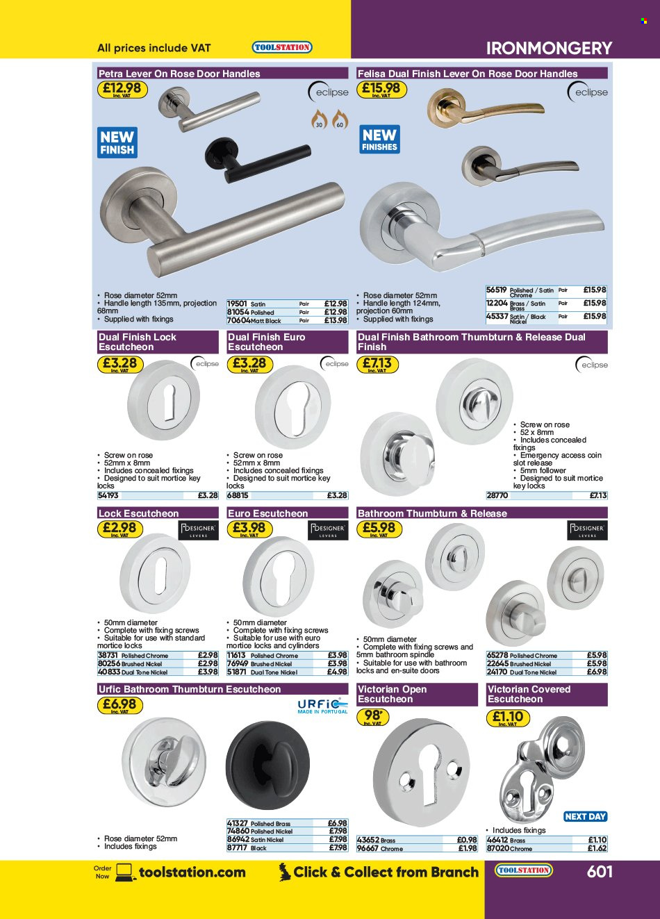 Toolstation offer . Page 601.