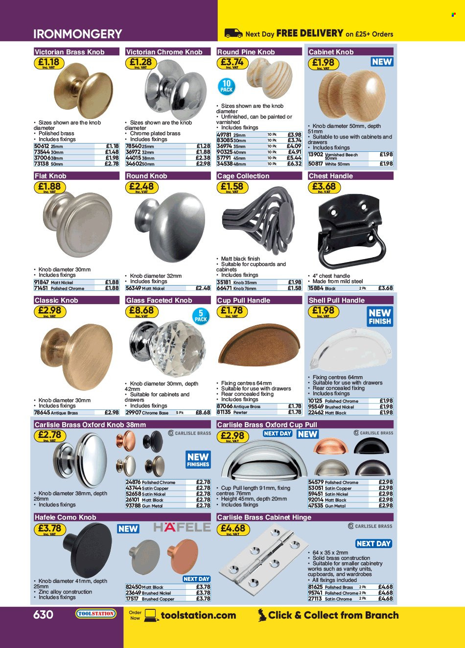 Toolstation offer . Page 630.