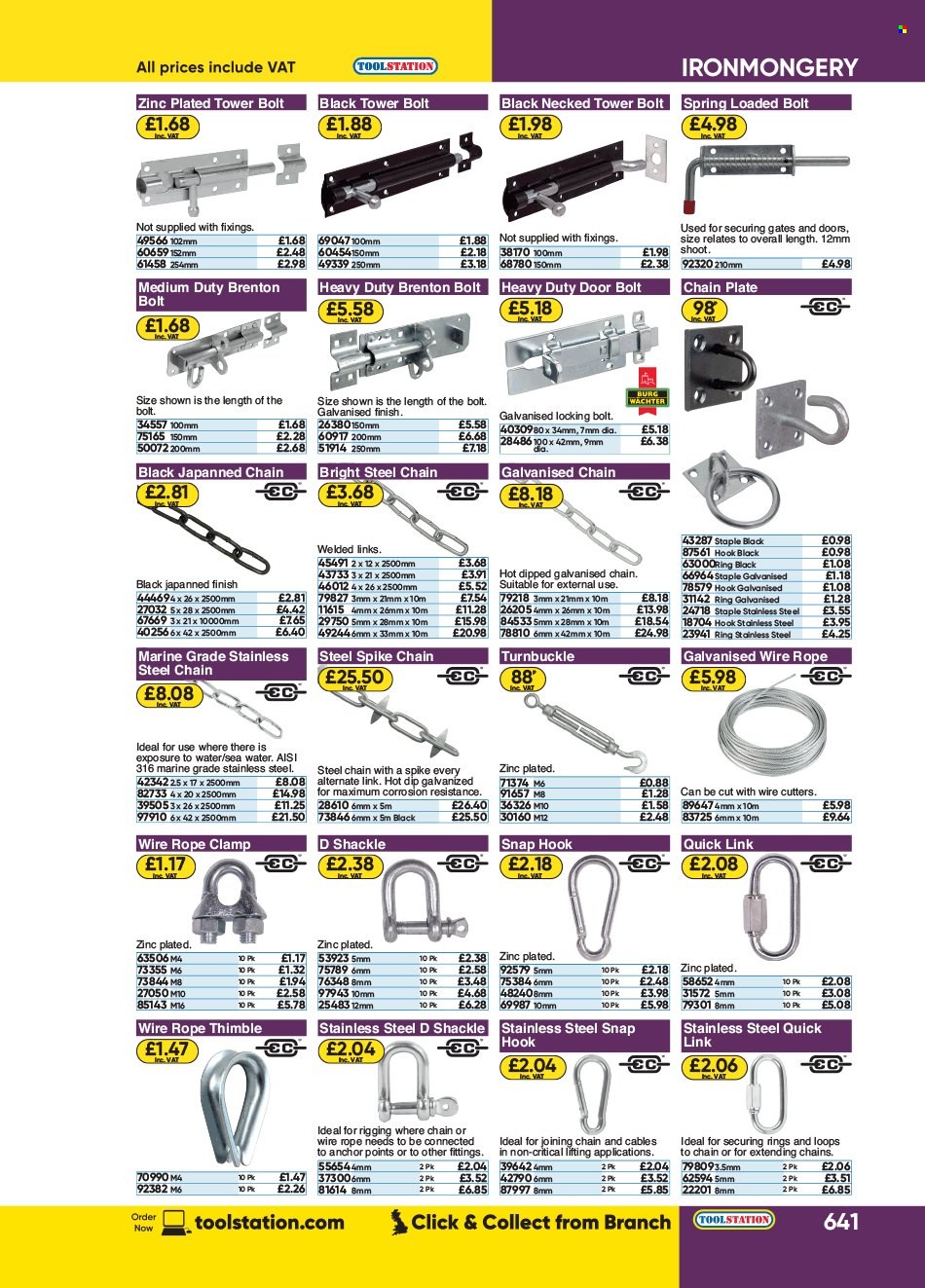 Toolstation offer . Page 641.