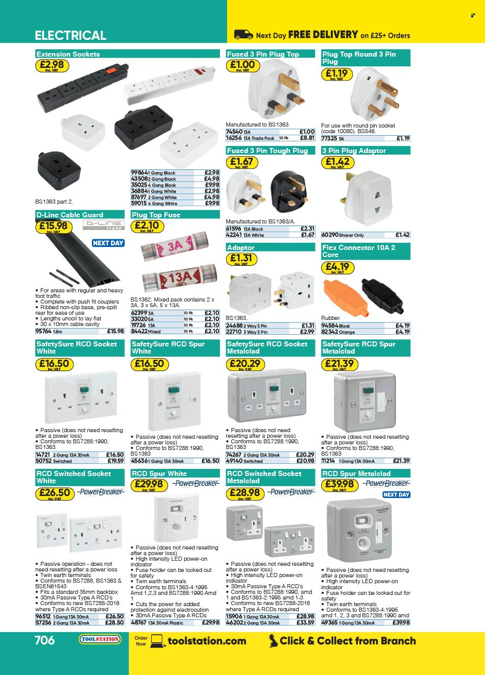 Toolstation offer . Page 706.