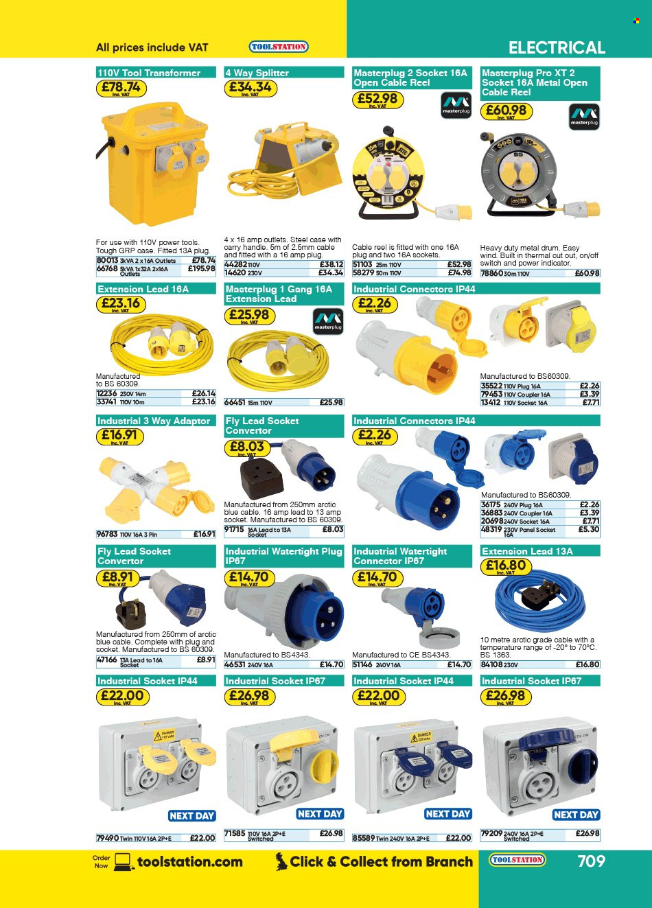 Toolstation offer . Page 709.