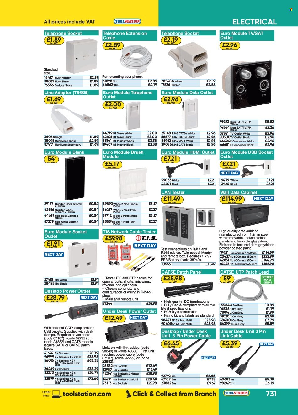 Toolstation offer . Page 731.