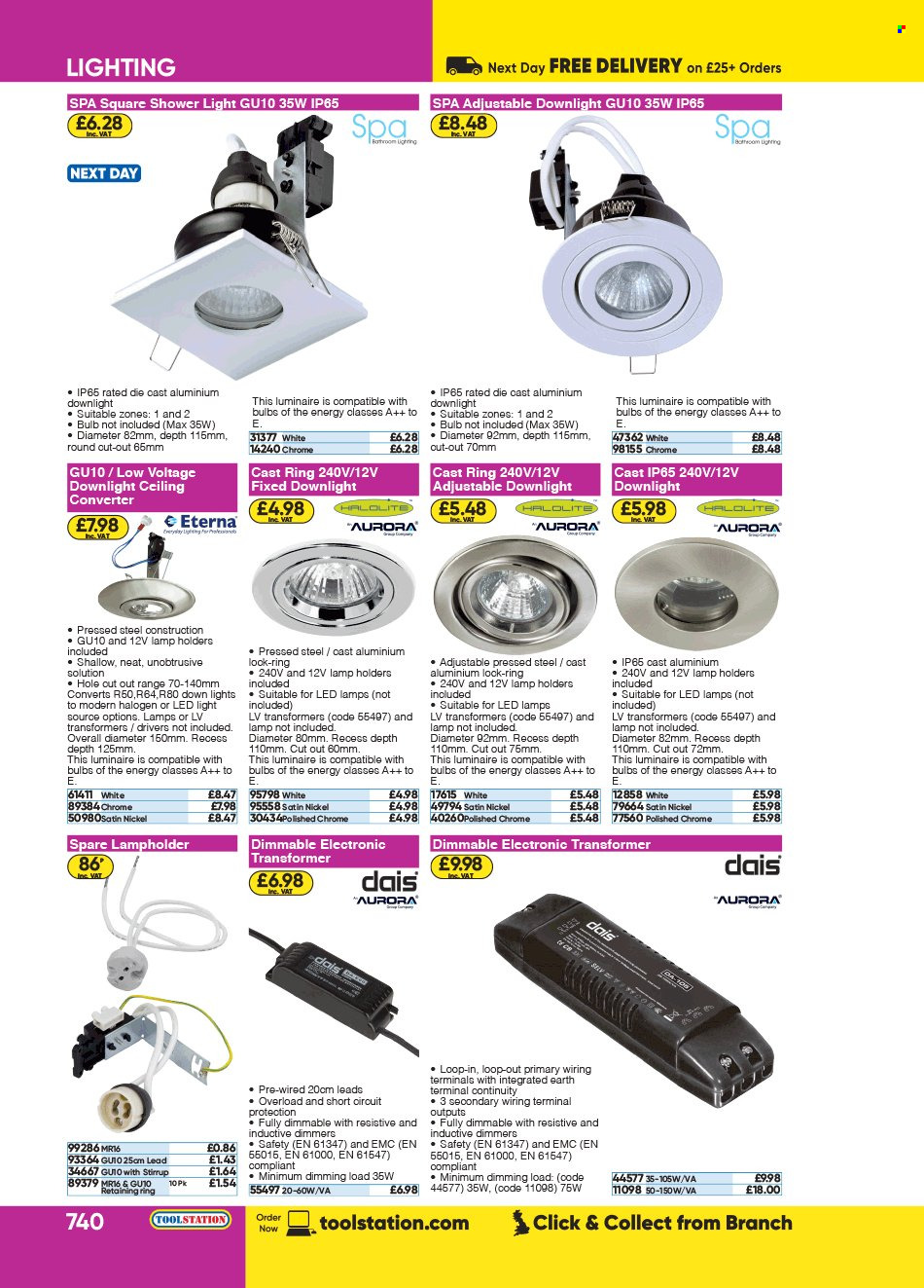 Toolstation offer . Page 740.
