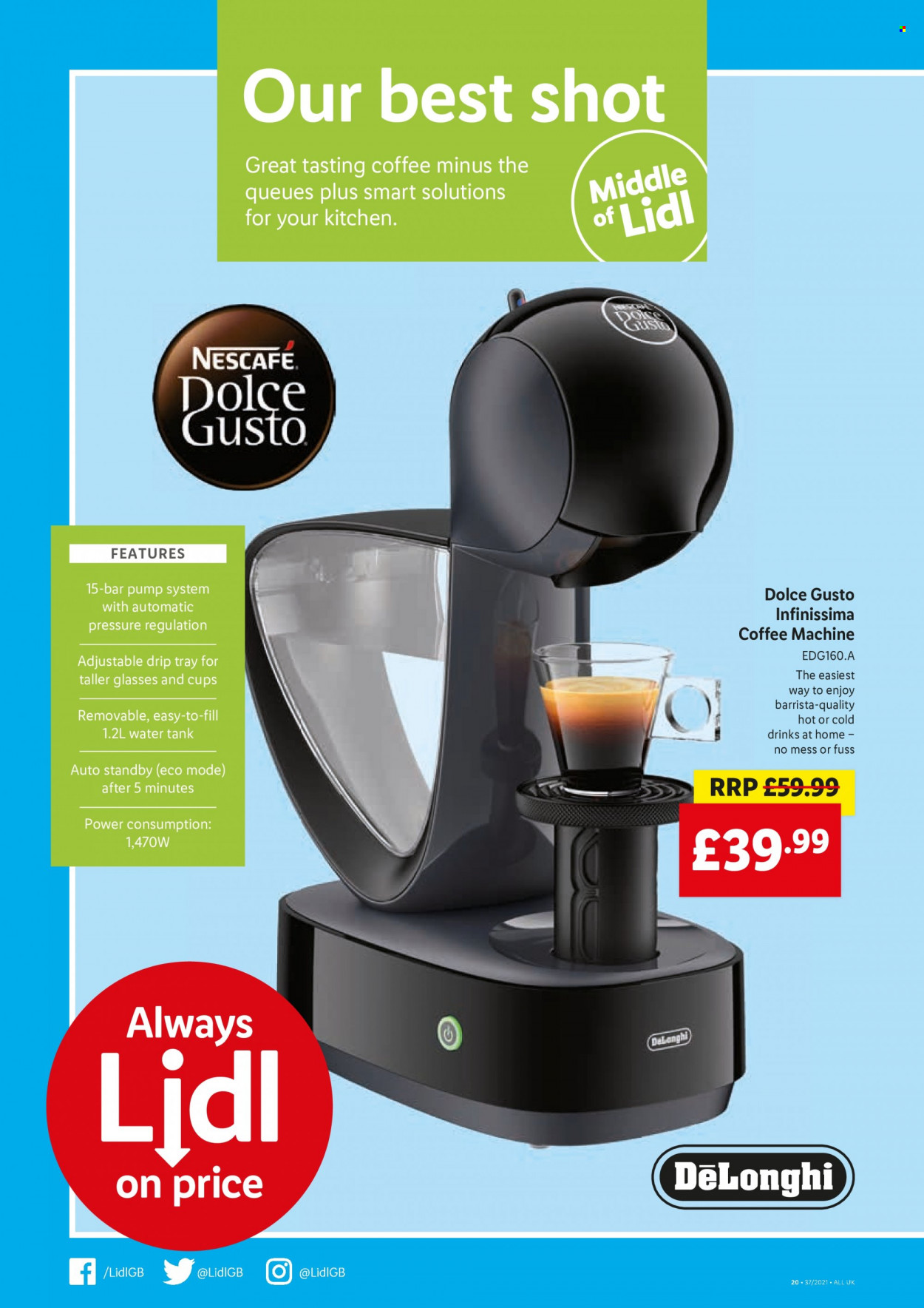 Lidl offer  - 16.9.2021 - 22.9.2021. Page 20.