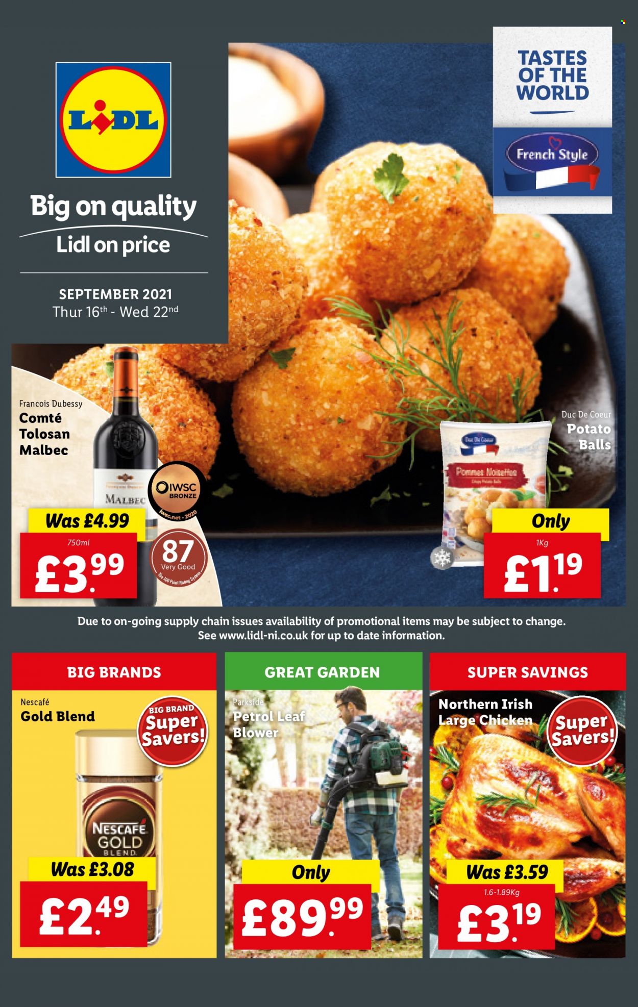 Lidl offer  - 16.9.2021 - 22.9.2021. Page 1.