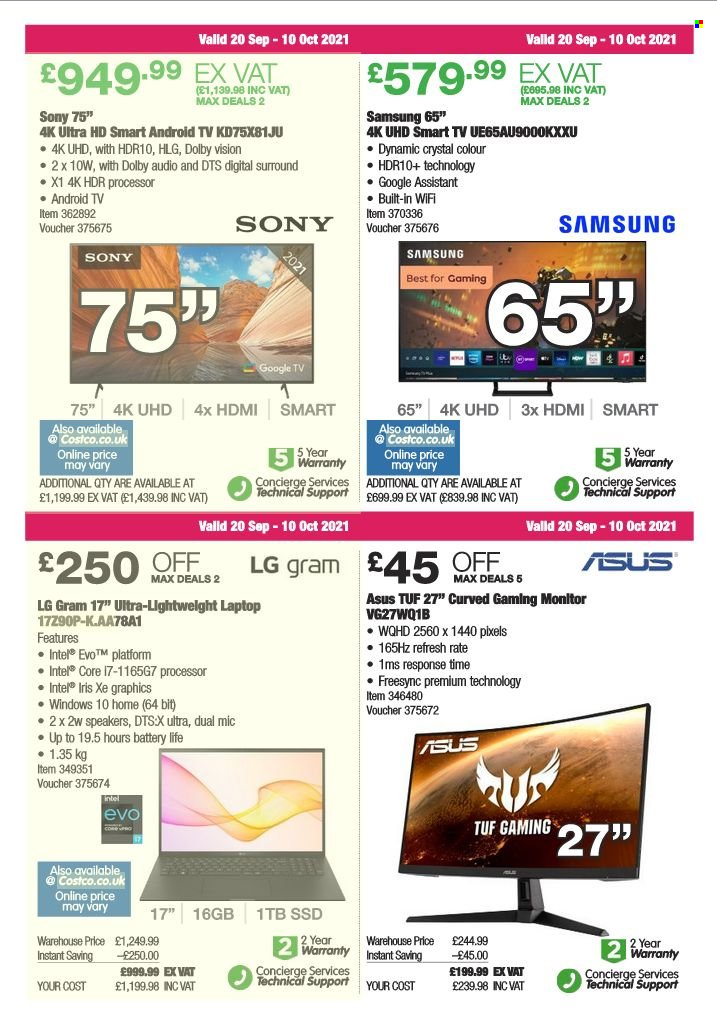 Costco offer  - 20.9.2021 - 10.10.2021. Page 3.