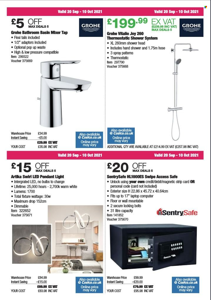 Costco offer  - 20.9.2021 - 10.10.2021. Page 5.