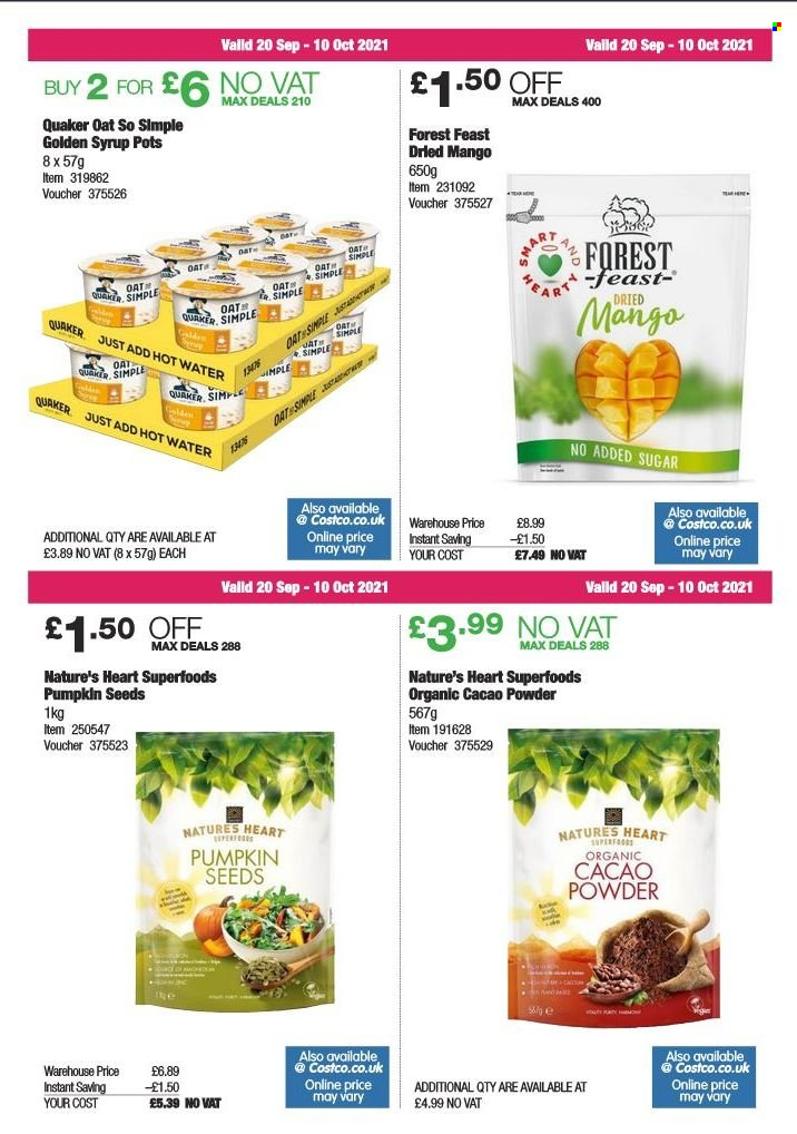 Costco offer  - 20.9.2021 - 10.10.2021. Page 11.